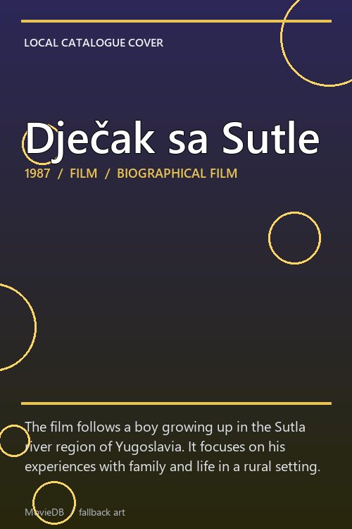 Dječak sa Sutle poster