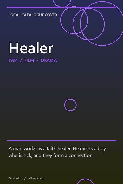 Healer poster