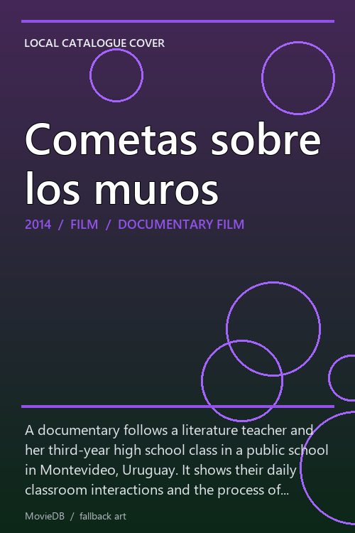 Cometas sobre los muros poster