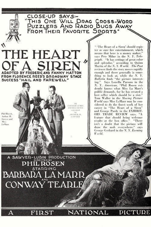 Heart of a Siren poster