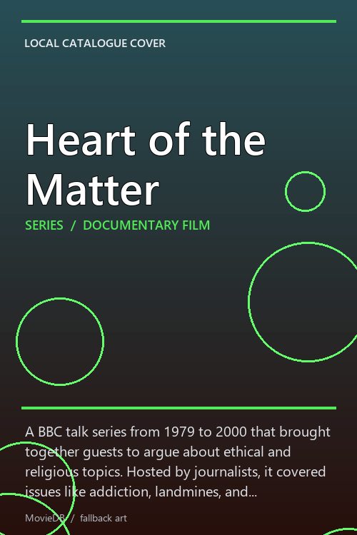 Heart of the Matter poster