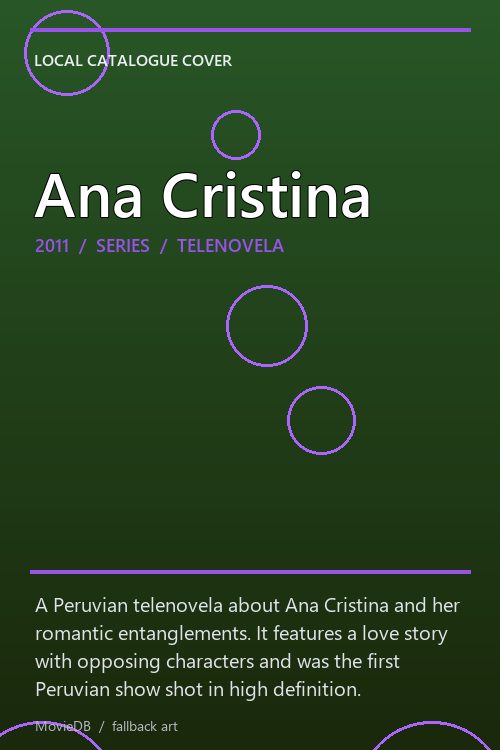 Ana Cristina poster