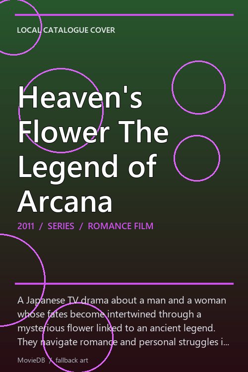 Heaven's Flower The Legend of Arcana poster
