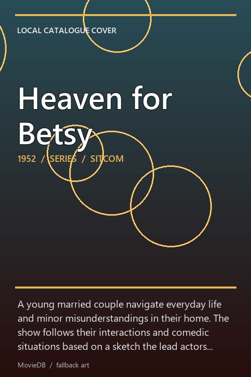 Heaven for Betsy poster