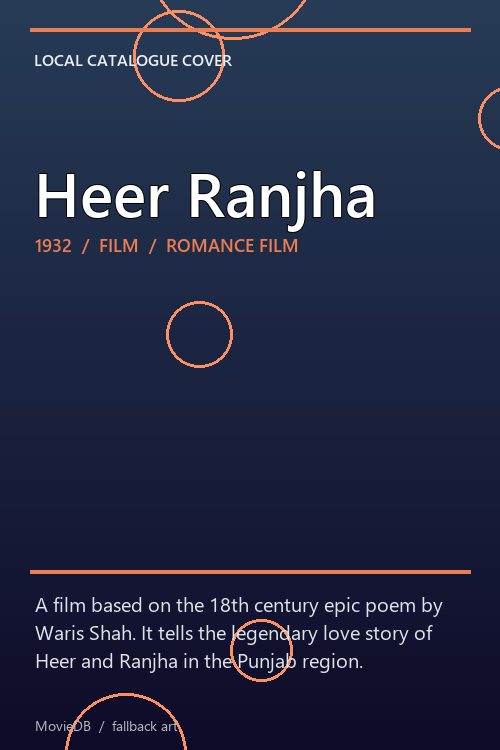 Heer Ranjha poster