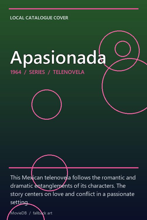 Apasionada poster