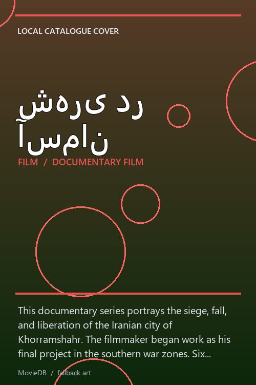 شهری در آسمان poster
