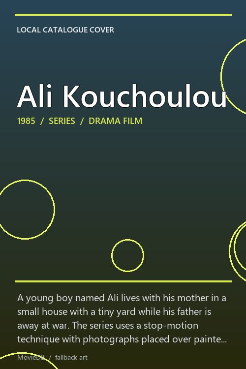 Ali Kouchoulou poster