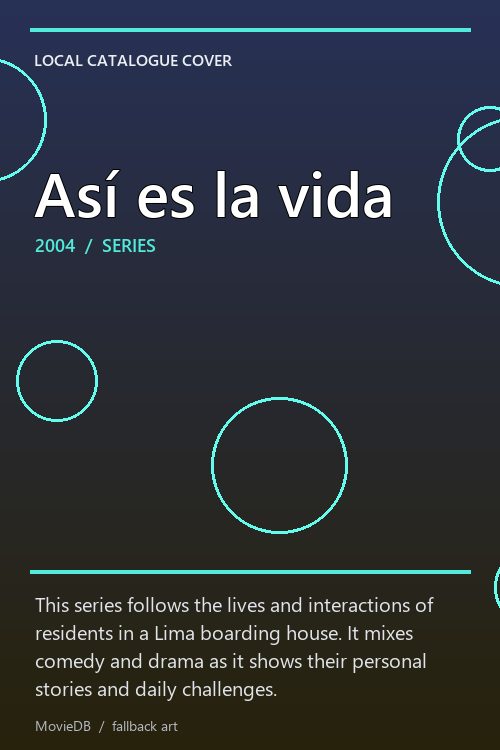 Así es la vida poster
