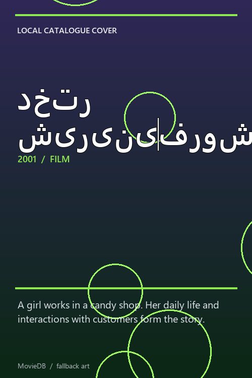 دختر شیرینیفروش poster