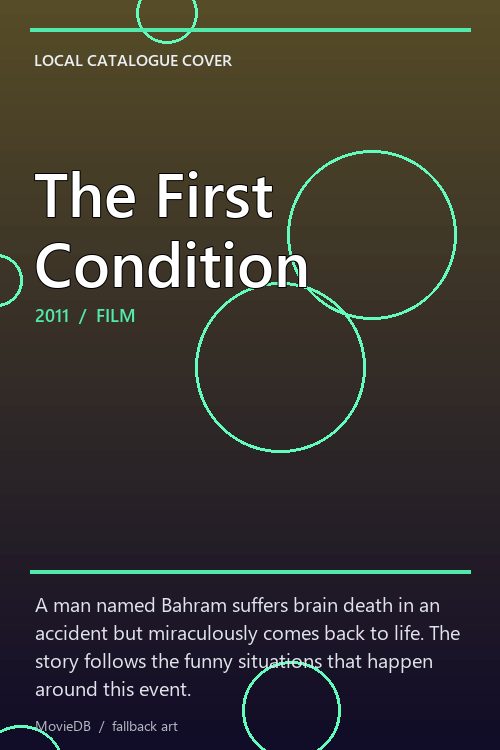 The First Condition poster