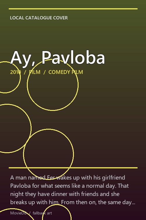 Ay, Pavloba poster