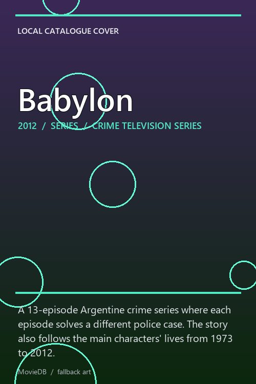 Babylon poster