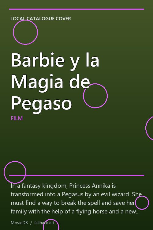 Barbie y la Magia de Pegaso poster