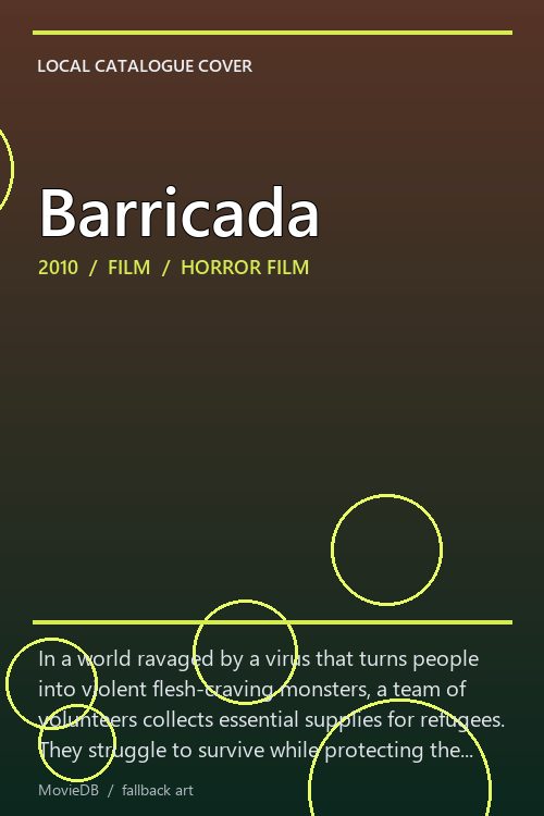 Barricada poster