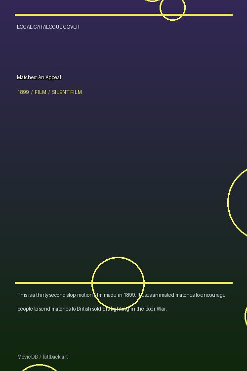 Matches: An Appeal poster