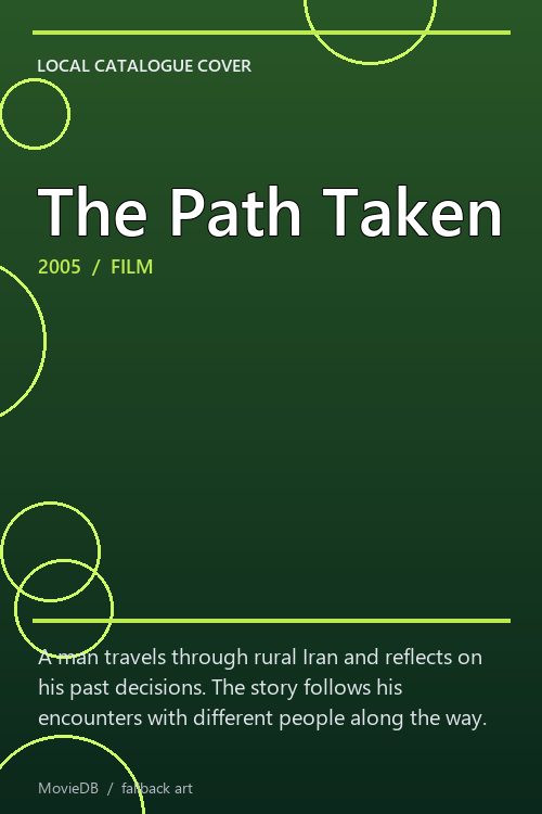 The Path Taken poster