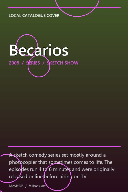 Becarios poster