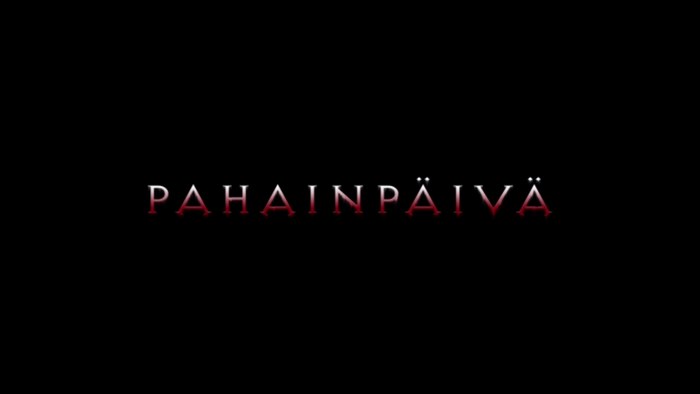 Pahainpäivä poster