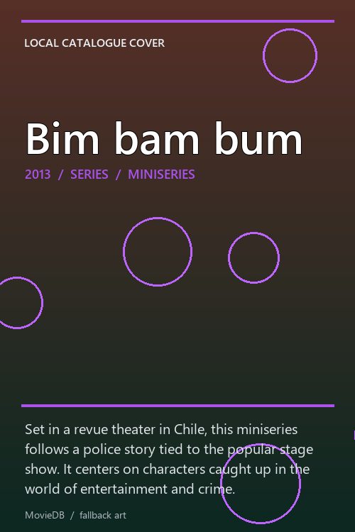 Bim bam bum poster