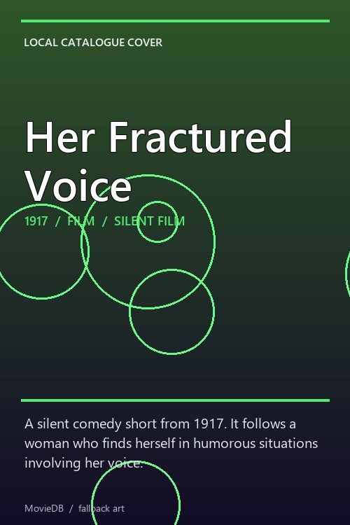 Her Fractured Voice poster