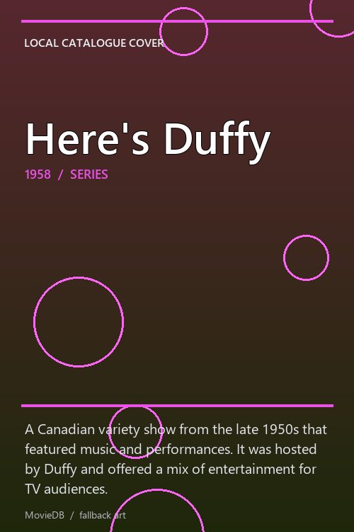 Here's Duffy poster