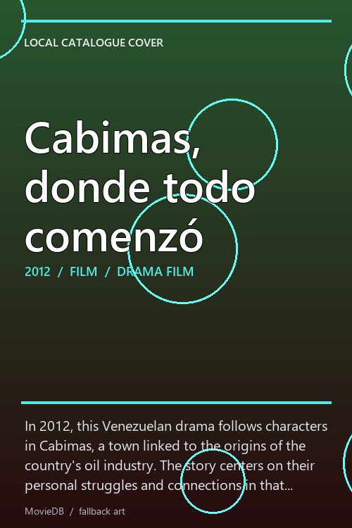Cabimas, donde todo comenzó poster