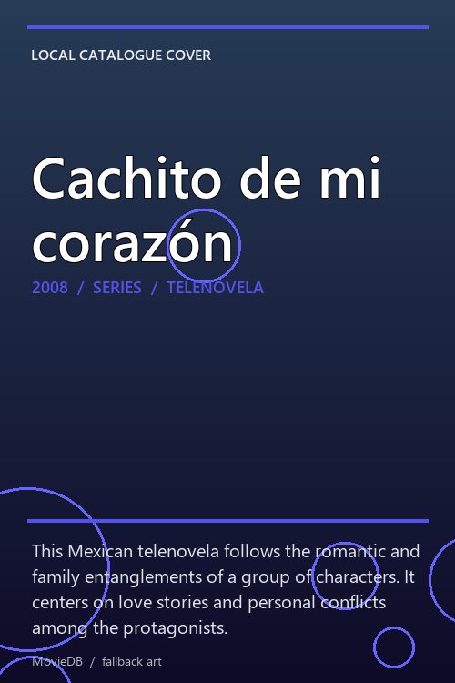 Cachito de mi corazón poster