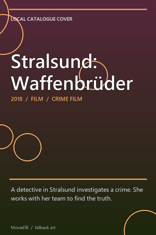 Stralsund: Waffenbrüder poster