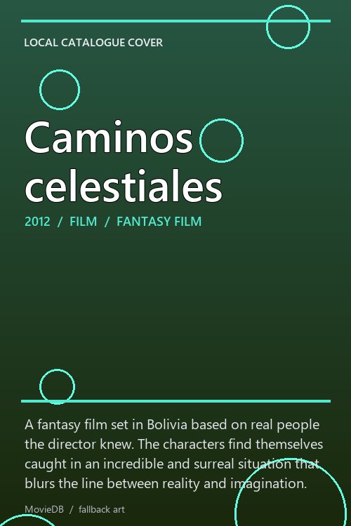 Caminos celestiales poster