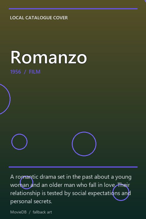 Romanzo poster