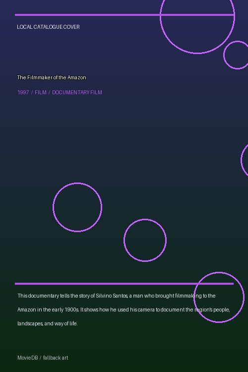 The Filmmaker of the Amazon poster