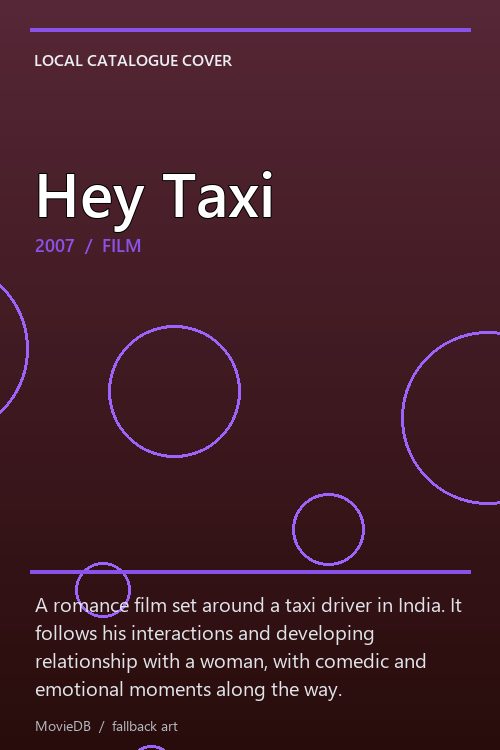 Hey Taxi poster