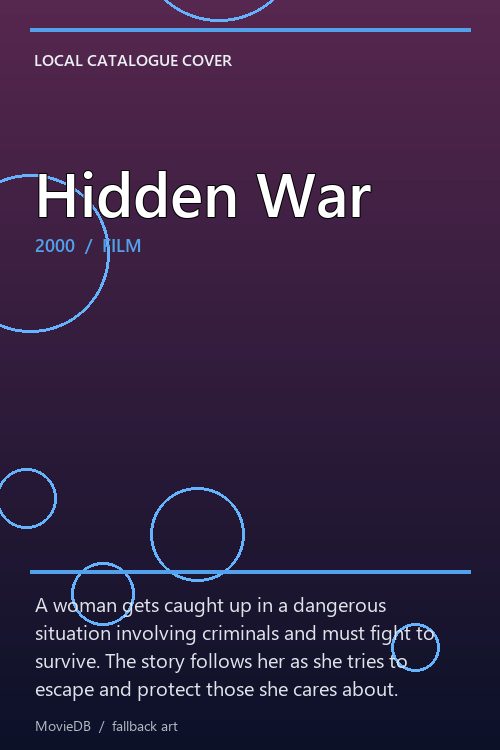 Hidden War poster