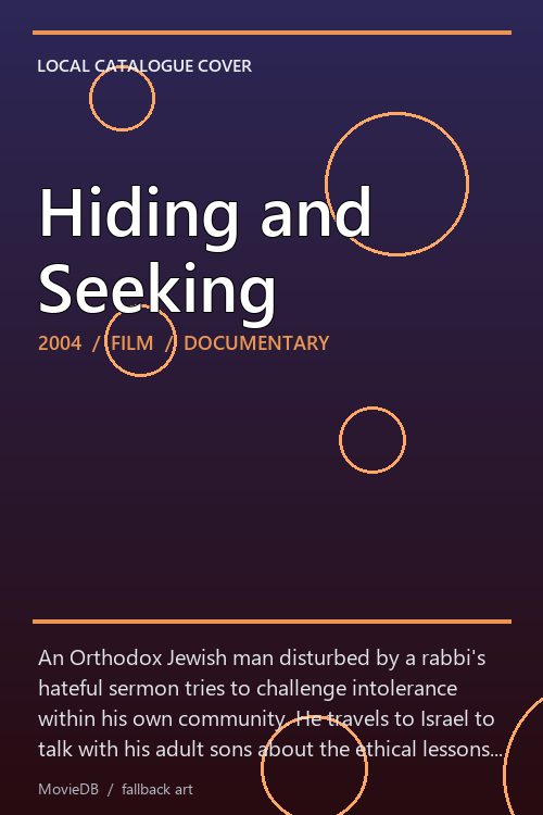 Hiding and Seeking poster
