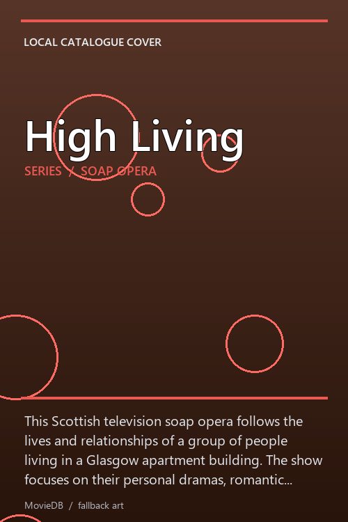 High Living poster