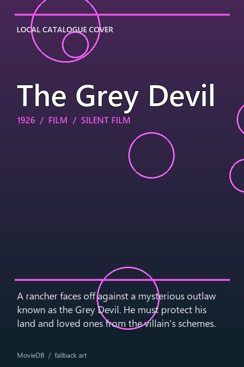 The Grey Devil poster