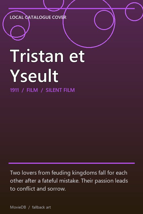 Tristan et Yseult poster