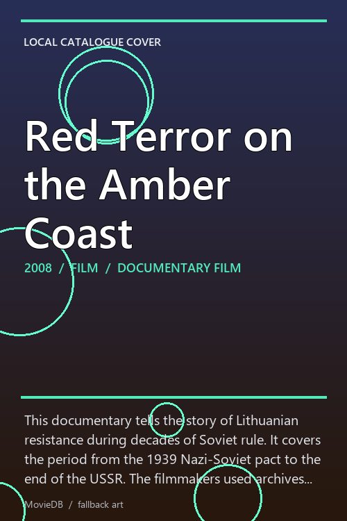 Red Terror on the Amber Coast poster