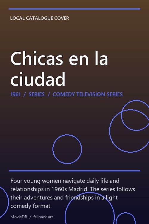 Chicas en la ciudad poster