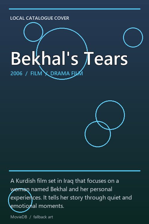 Bekhal's Tears poster
