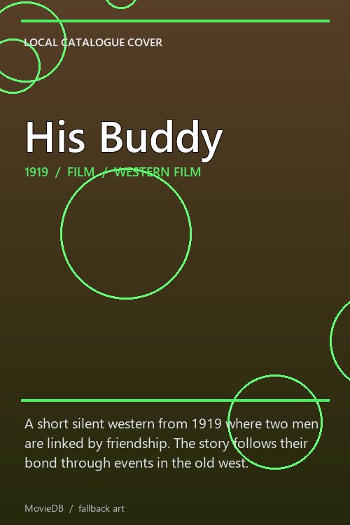 His Buddy poster