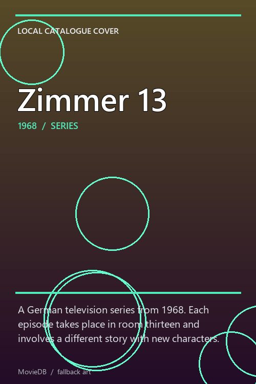 Zimmer 13 poster