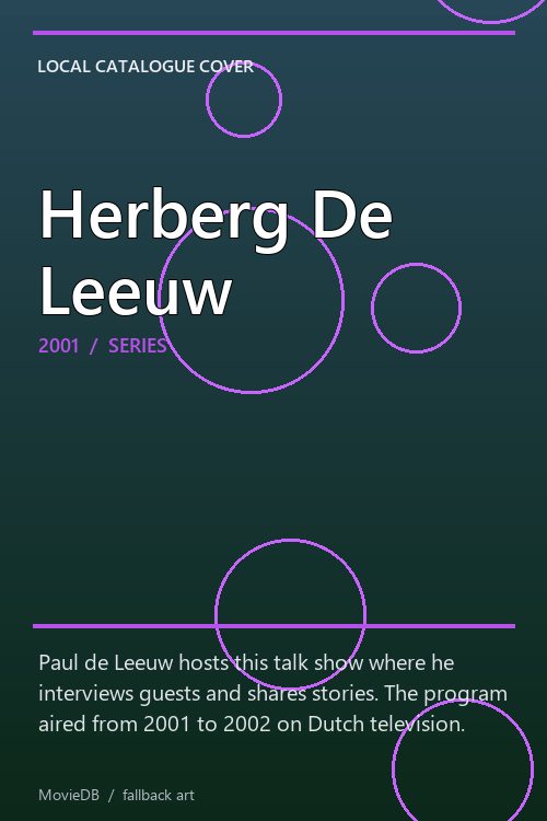 Herberg De Leeuw poster