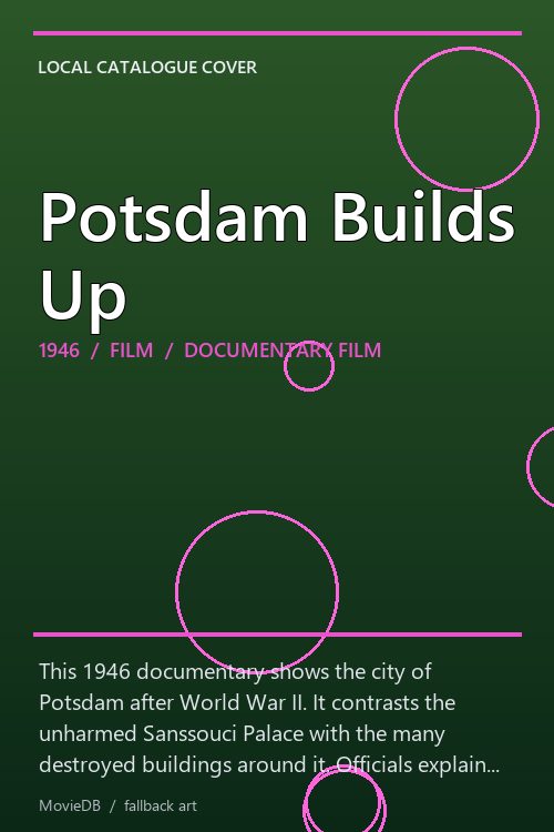 Potsdam Builds Up poster
