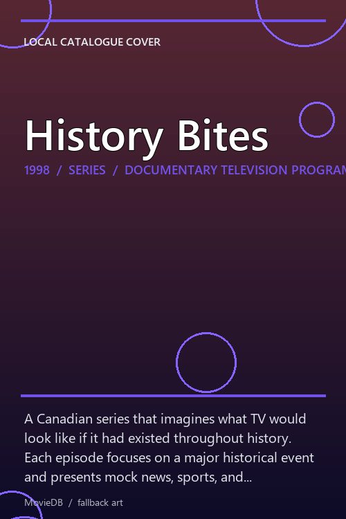 History Bites poster