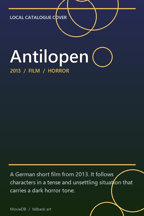 Antilopen poster
