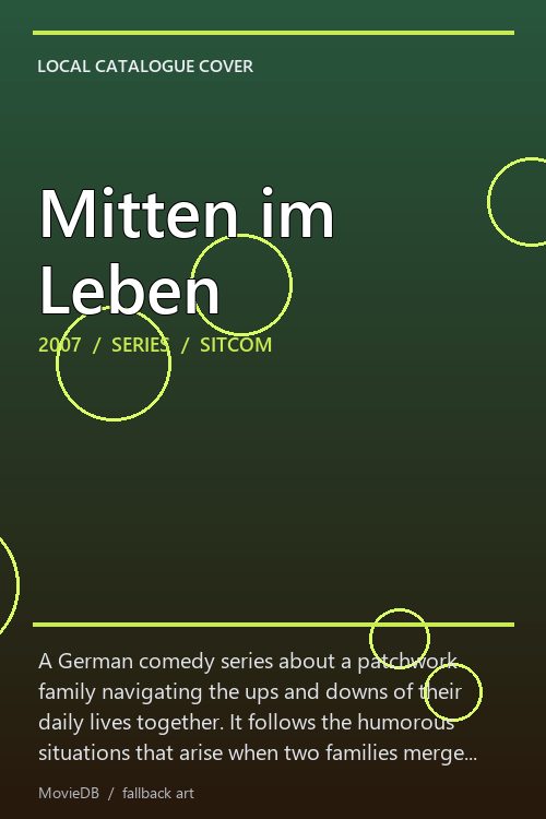 Mitten im Leben poster