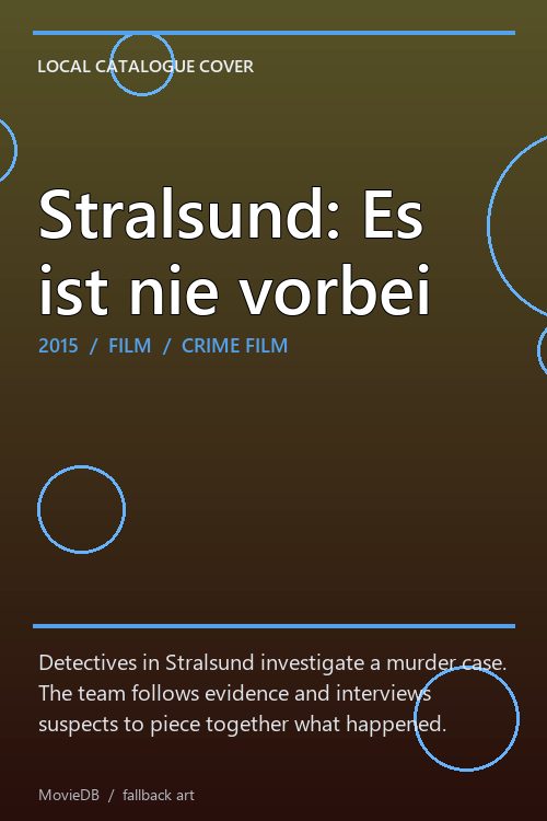 Stralsund: Es ist nie vorbei poster