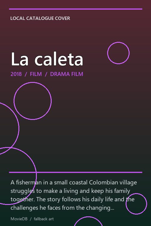 La caleta poster